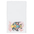 thumbnail image 6 of Linum Home Textiles 3-Pieces Tropical Fish Turkish Cotton Embellished Towel Set, 27" x 54", White, 6 of 9