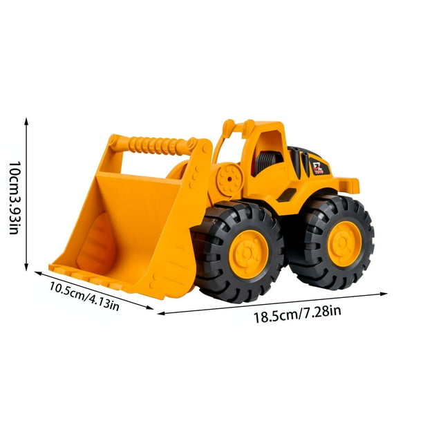Excavadora de juguete gigante para niños, modelo de simulación de excavadora