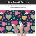 thumbnail image 5 of XMXT Non-Slip Gaming Mouse Pad, Cartoon Knit Love Print Mousepad Computer Keyboard Mats Desk Pads Office Decor Accessories, 15.8"x29.5", 5 of 8