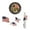 Silver, variant on PinMart's God Bless America 4-Piece Men's Accessory Gift Set