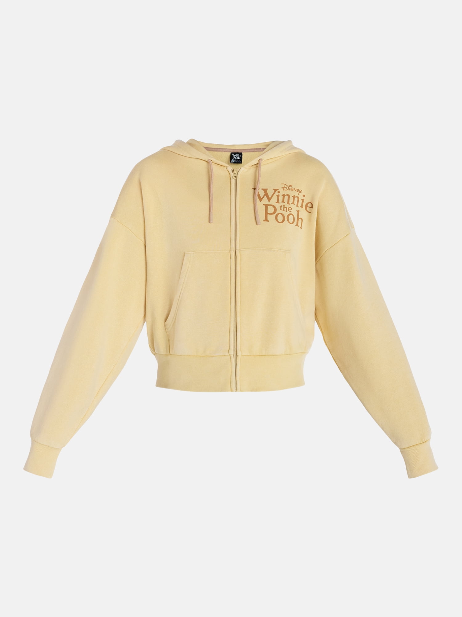 Winnie the Pooh Women’s Graphic Zip Up Hoodie, Sizes XXS-XXL