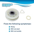 thumbnail image 5 of HQRP Dryer Idler Pulley Wheel Roller Replacement for Whirlpool Kenmore Maytag KitchenAid 279640 WP279640 AP3094197 PS334244 W10837240 AP5988716 PS11726337 W10547290, 5 of 8