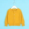 thumbnail image 2 of KANG Fashion Kids Girls Cardigan Long Sleeve Kid Button Sweater Girl Crew Neck Cardigans Sweater Toddler Sweaters, Yellow1 7Y, 2 of 3