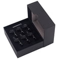 thumbnail image 1 of Clavijas de afinación de guitarra eléctrica Juegos de instrumentos musicales Cabezales de máquina Pieza de repuesto Guitarras Reparación de bloqueo Sintonizador de llave Suministros Negro Inevent OD010804-02, 1 of 7