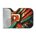 thumbnail image 2 of ZICANCN Car Sun Shades Front Windshield, Abstract Colorful Play Automotive Front Window Sun Shield Visor, Medium Size, 2 of 9