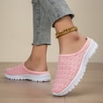 thumbnail image 7 of Willtoo Orthopedic Mule Clogs for Women Knitted Slip On Lightweight Mule Sneakers with Arch Support Closed Round Toe Open Back Breathable Flats Shoes Comfortable Low Top Outdoor Walking Shoes, 7 of 7
