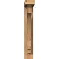 thumbnail image 2 of Ekena Millwork 3 1/2"W x 14"D x 22"H Imperial Block Smooth Bracket w/ Offset Brace, Western Red Cedar, 2 of 25