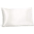 thumbnail image 1 of HTOOQ 25mm 100% Pure Mulberry Silk Pillowcase, Good Housekeeping Winner (Dark Green, Standard), 1 of 7