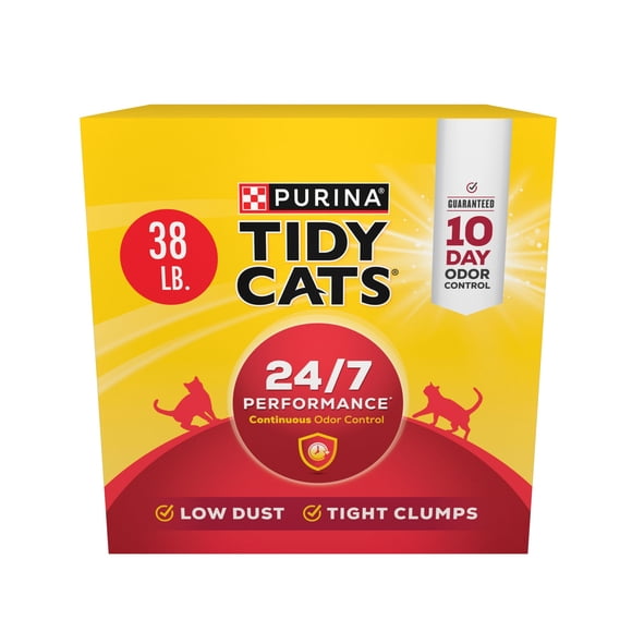 Arena para gatos Tidy Cats Clumping 24/7 Performance, 17,24 kg