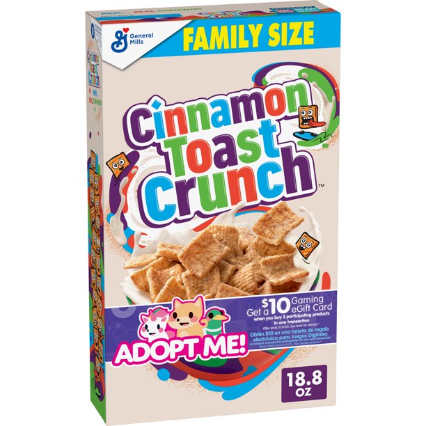 Original Cinnamon Toast Crunch Breakfast Cereal, 18.8 OZ Family Size
