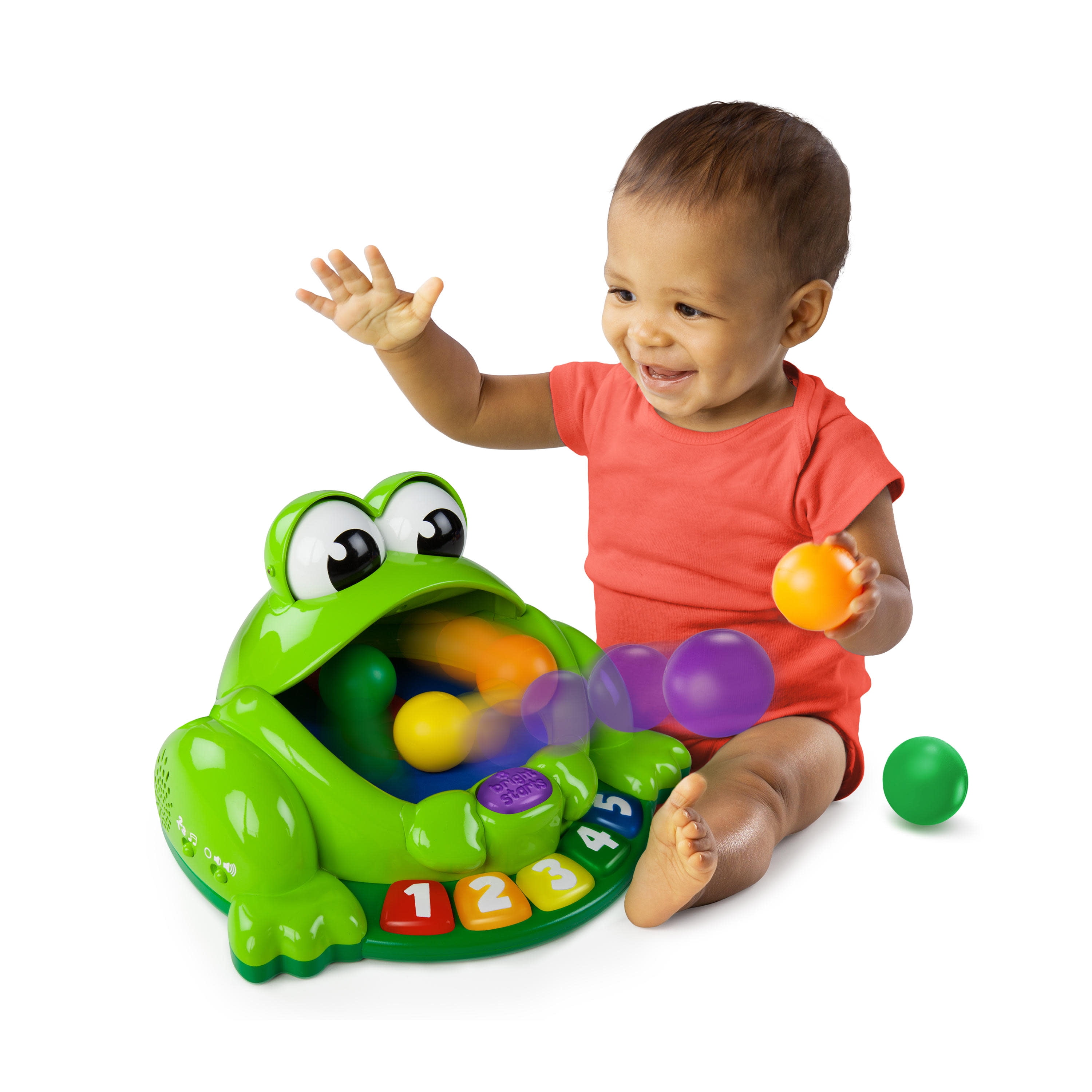 bright starts frog ball popper