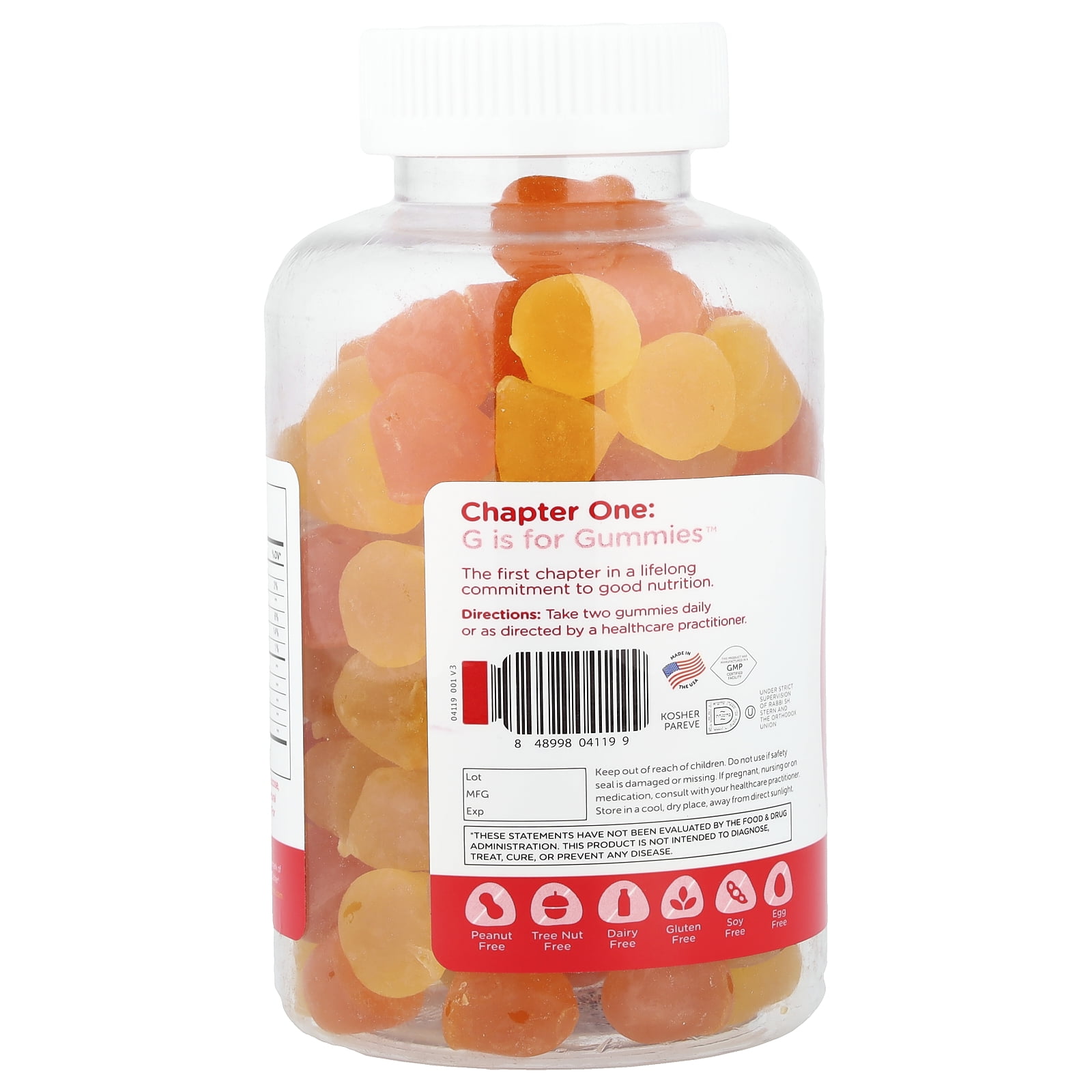 Chapter One Omega Gummies with Omega 3 Fatty Acids, 120 Gummies, Omega 3 Gummies, Omega 3 Supplements, Omega Gummies Dietary Supplement