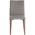 thumbnail image 1 of Manhattan Comfort Chaise d'Appoint Rembourrée avec Charles en Gris, 1 of 7