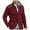 Red, variant on LUOGENLI Men Christmas Sweater Vest Men's and Winter Sweater Cardigan Slim Lapel Long Sleeve Knitted Coat Men Christmas Sweater Red Red Size XL