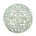 thumbnail image 1 of Soporte para plantas, bandeja para macetas, accesorio para patio, redondo, móvil, para interiores y exteriores, fácil mover, carrito para macetas. Verde, 1 of 8
