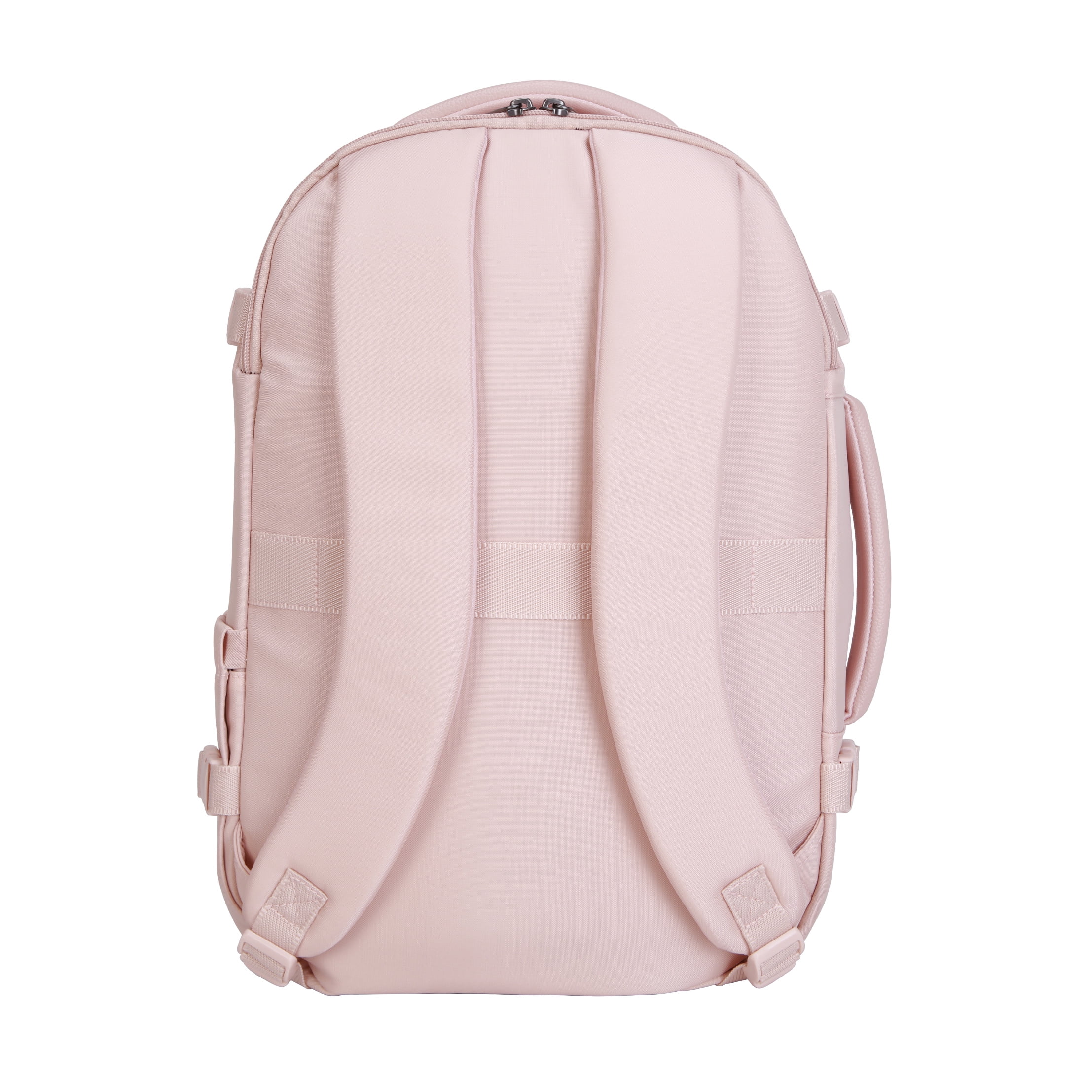 btL 18-inch Nylon Travel Backpack with 15-inch Laptop Sleeve, Rose Smoke