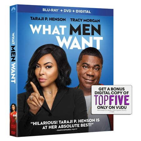 What Men Want (Blu-ray + DVD + Digital Copy) (What's The Best Testosterone To Take)