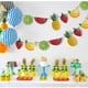thumbnail image 2 of KAKOWELY Preciosas banderas con temática de frutas de verano con purpurina para fiestas, baby shower, cumpleaños, fiestas, suministros y decoraciones., 2 of 4