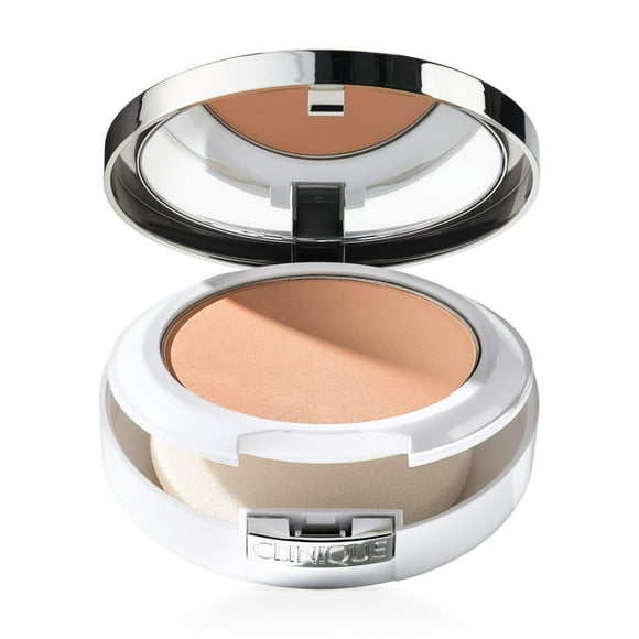 Clinique Beyond Perfecting Powder Lightweight Full Coverage Foundation + Concealer For Dry Combination to Oily Skin Types, Ivory, 1 Ounce