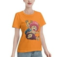 thumbnail image 2 of T-Shirt Basique à Manches Courtes pour Femmes une Pièce Chopper, 2 of 6