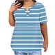 thumbnail image 1 of Plus Size Mujeres Blusas Cuello en V Casual Suelto Verano Blusa de Manga Corta para el Uso Diario Y Casual, 1 of 5