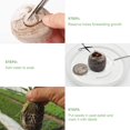 thumbnail image 5 of Compressed Seed Starter Pellets 10PCS Coco Coir Fiber Nutrient Pods Plant Starting Potting Soil Peat Free Nursery Soil Block, 5 of 5