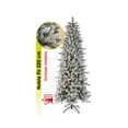 thumbnail image 1 of Árbol De Navidad Nevado Noble pine Slim tipo lápiz Ramas Premium Material Polietileno (PE) Pino Navideño 220 Cm De Alto + maleta transportadora Christmas Tree Artego, 1 of 6