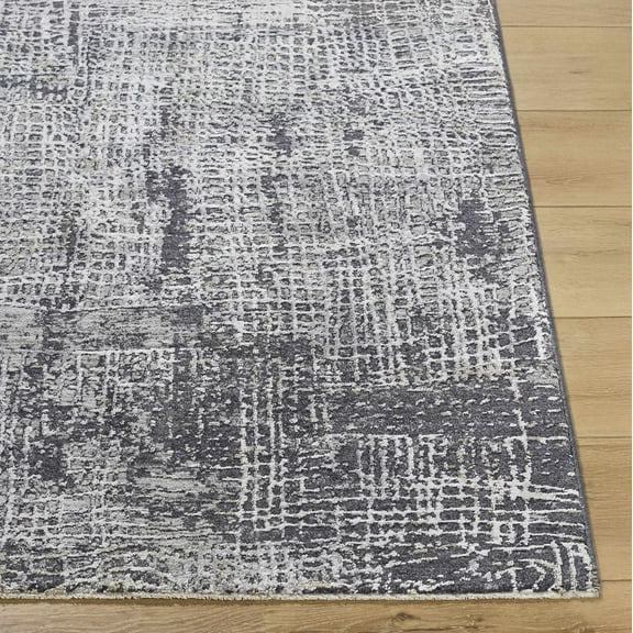 Boutique Rugs Axelia Southwestern Area Rug - Black, Ivory, Medium Gray - 10' x 13'11"