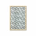 thumbnail image 1 of Abstract Wall Art with Frame, Pastel Tones Watercolor Brush Strokes Circles Repetitive Pattern, Printed Fabric Poster for Bathroom Living Room, 23" x 35", Taupe Grey Sage Green, by Ambesonne, 1 of 2