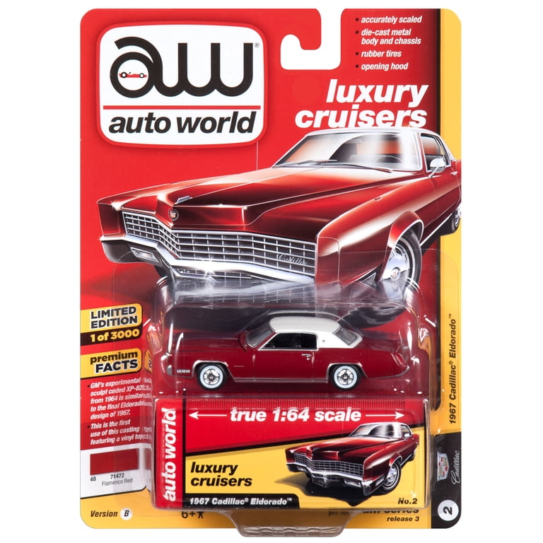 1967 Cadillac Eldorado 1:64 Scale Car Toy - Limited Edition