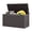 Dark Brown, variant on Uforic Lockable 100 Gallon Resin Deck Box, Heavy-Duty Weather Resistant Outdoor Storage Chest, Versatile Storage Solution for Patio Accessories and Daily Essentials, Black