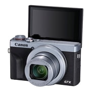 Canon PowerShot G7 X Mark III 20.1 Megapixel Compact Camera, Silver