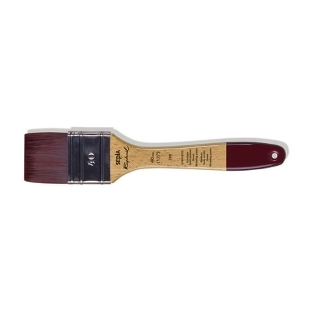 UPC: 3046450095576 | Raphael Sepia Flat Acrylic Brush Size 40 (1-1/2 )
