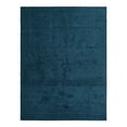 thumbnail image 3 of Unique Loom Comfort Solid Shag Collection Area Rug - Solace (9' x 12' Rectangle Sapphire Blue), 3 of 7