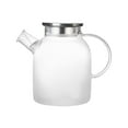thumbnail image 3 of Basdi Glass Teapot, Stovetop Glass Teapot - Borosilicate Kettle with Removable Filter & Lid | Heatproof, Microwave Safe, Ideal for Loose Leaf Tea and Fruit Infusions, Loose Leaf Tea Pot, F, 3 of 10