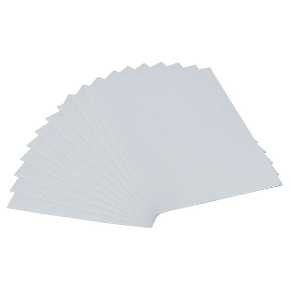 10pcs Galvanized Steel Sheet, 10x10cm Metal Sheet Galvanized Steel Plate Panels 0.5mm Thick for Roof Flashing