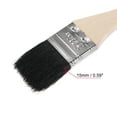 thumbnail image 3 of Unique Bargains 16' Length 1.5' Width Bristle with Long Wood Handle Black Bent Radiator Paint Brush 4Pack, 3 of 5