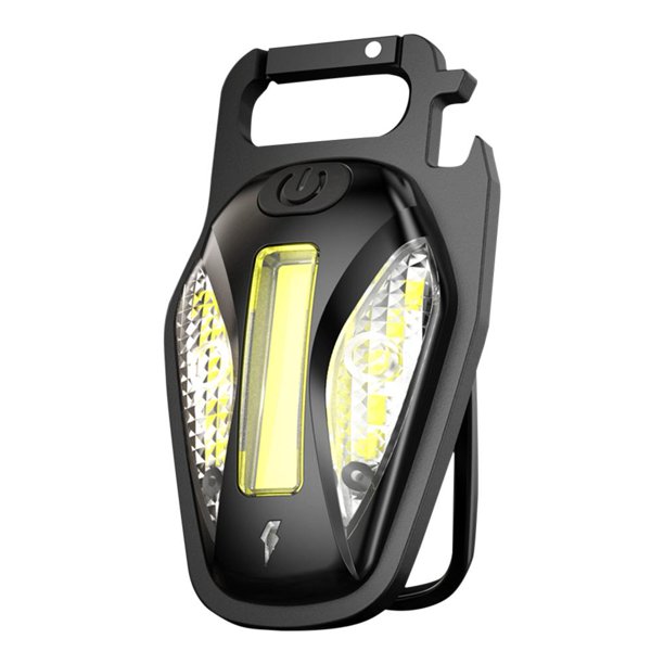 Lámpara Mini COB luz de trabajo linterna de bolsillo tipo C luces de llavero de carga Ndcxsfigh Para estrenar