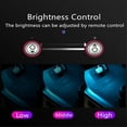 thumbnail image 4 of Car LED Interior Strip Light,Ambient Lighting Kit USB Strip Lights Wireless Remote RGB Light Automo, 4 of 5