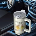 thumbnail image 4 of 1pc Female friends 40oz Tumbler with Straw & Handle - Insulated Stainless Steel Cup | Holiday Gift for Man Women (Christmas, Valentine's, Birthday), 4 of 5