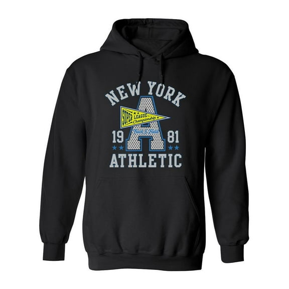 New York Athletic '81 Hoodie Men -Image by Shutterstock, Male XX-Large