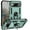 Darkgreen, variant on ELEHOLD Hybrid Rugged Case for Google Pixel 10 /10 Pro Full Body Protection with Metal Magnetic 360° Rotating Ring Holder Kickstand Shockproof Heavy Duty Case For Google Pixel 10 /10 Pro, Silver