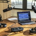 thumbnail image 5 of Focusrite Vocaster Two Studio Podcasting Bundle with 512 AUDIO 512-BBA Mic Boom Arm, Marantz Pro MPM-1000 Condenser Mic, Polsen Monitor Headphones, and XLR-XLR Cable, 5 of 10