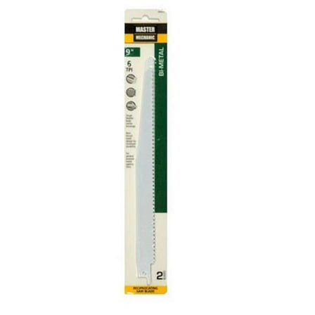 Disston 698553 9 in. Master Mechanic Reciprocating Saw Blade  6 Tooth -  Pack of 5