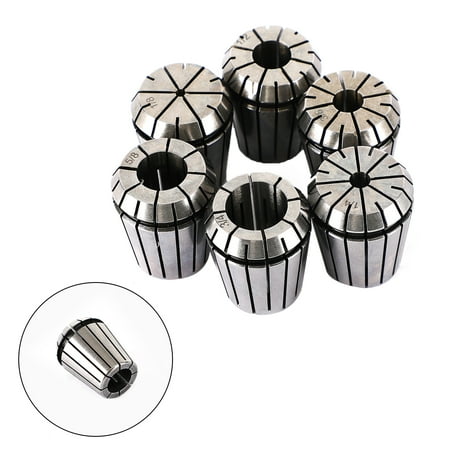 

6Pcs ER32 Spring Collet Set For CNC Milling Lathe Tool Engraving Machine Steel