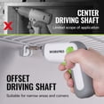 thumbnail image 4 of WORKPRO 3.6V White Cordless Screwdriver Set，Cordless & Rechargeable with Driver Bit Set and Sturdy Case，25PCS Drill/Driver Accessories, 4 of 8