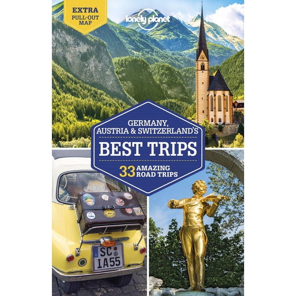 Road Trips Guide Lonely Planet Germany, Austria & Switzerland's Best Trips, (Paperback)
