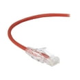 thumbnail image 3 of Black Box Slim-Net - Patch cable - RJ-45 (M) to RJ-45 (M) - 7 ft - UTP - CAT 6 - booted, molded, stranded - red, 3 of 4