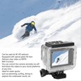 thumbnail image 3 of Action Camera 4K HD 98.4ft Waterproof 2.0 Inch Screen WiFi Underwater Sports Camera for Outdoor Diving Helmet Black, 3 of 4