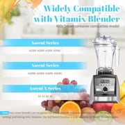 For Blender Pitcher 48oz Container, fit for A3500 A3300 A2500 A2300 X2 X3 X4 X5 V1200 Smart Blender, for X Series etc